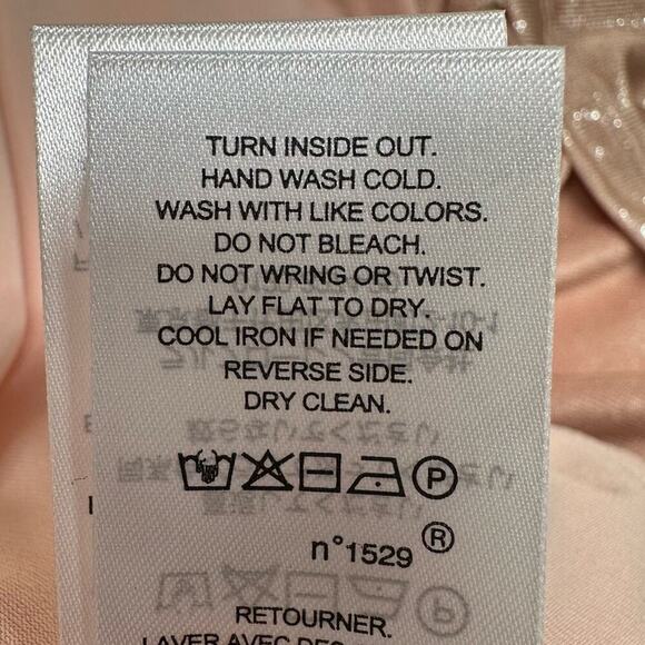 NWT | Lauren Ralph Lauren | Stretch Foiled V-Neck Sleeveless Midi | Pink | 8 - Picture 8 of 14